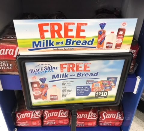 Free Milk and Bread