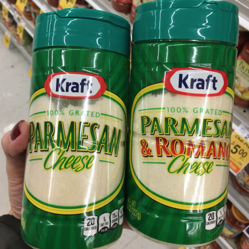 Kraft Grated parmesan Cheese