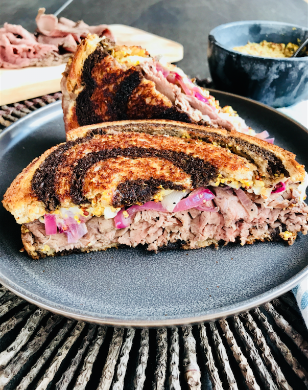 Roast Beef Grilled Cheese Recipe