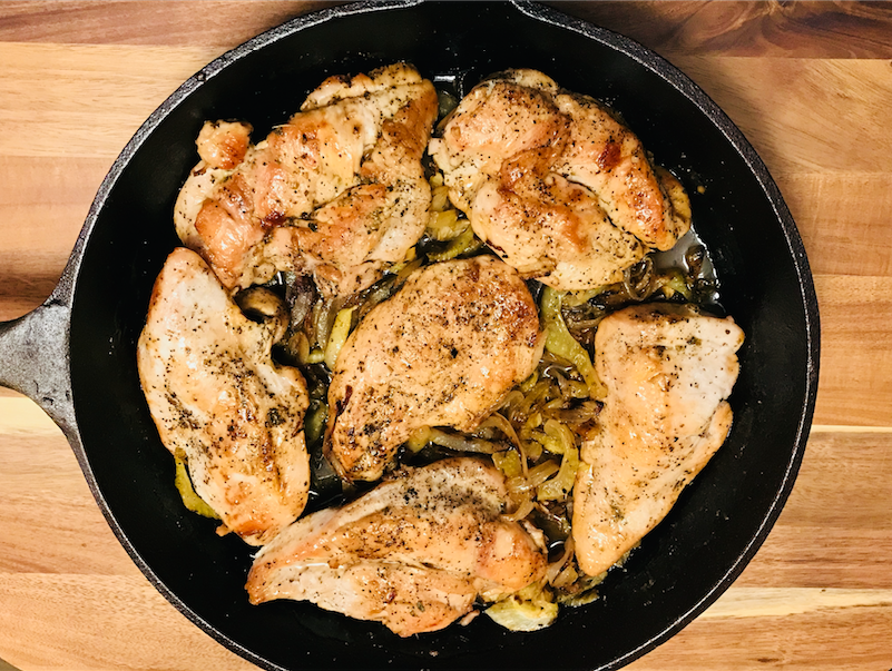 Roasted Chicken with Fennel