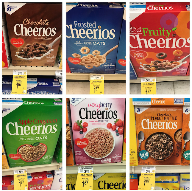cheerios flavors