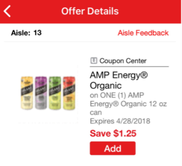 AMP Energy Organic