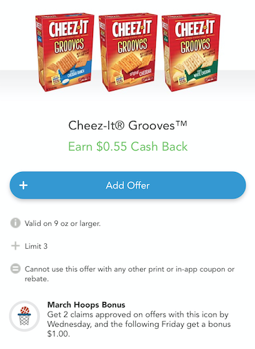 Cheez-it Grooves C51