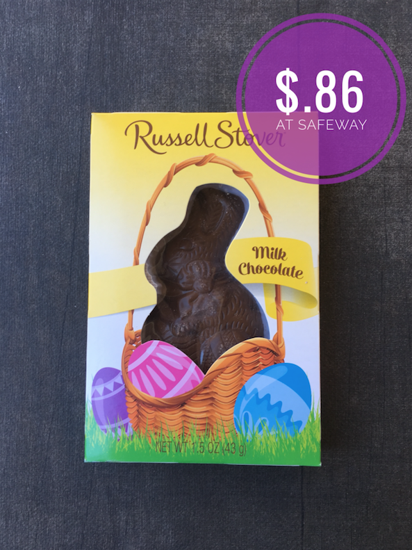 Russell Stover Chocolate Easter Bunnies