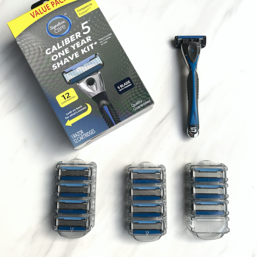 Signature Care Caliber 5 One Year Shave Kit