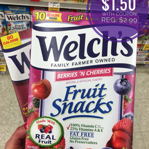 welch's fruit snacks