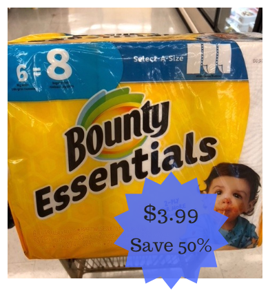 Bounty Essentials sale