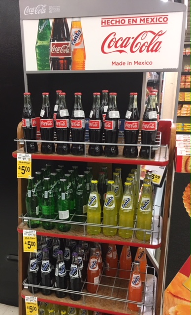 Coke display