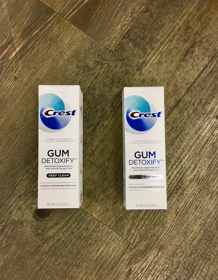 Crest Gum Detoxify Toothpaste