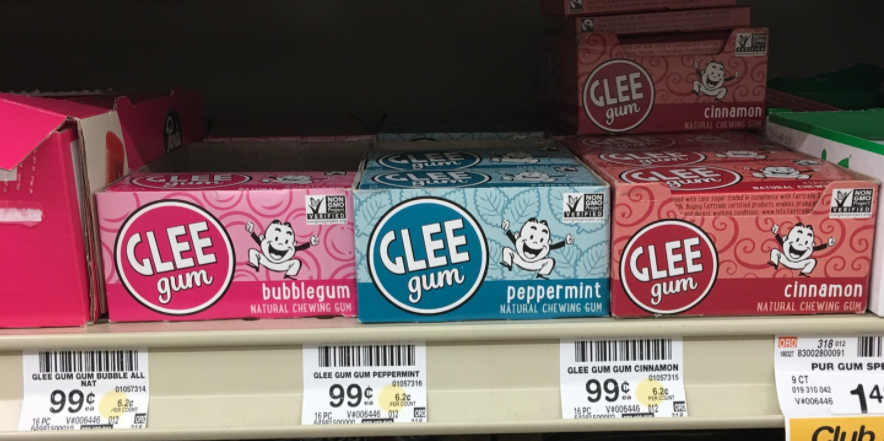 Glee Gum Coupon Only 0 67 Each All Natural Snacking Super Safeway