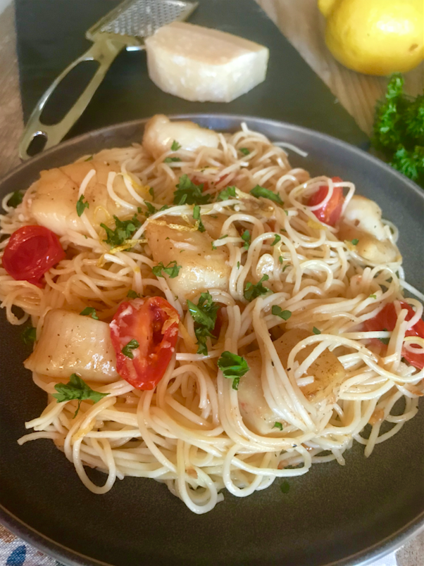 Scallop Scampi