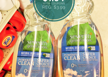 Seventh Generation Dish Soap Coupon and Sale, Pay just $1.84 at Safeway (Save 54%)