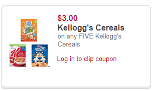 Kellogg's Cereal coupon