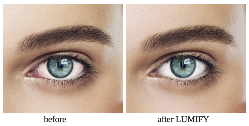 before and after lumify