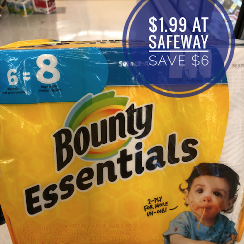 bounty essentials paper towels