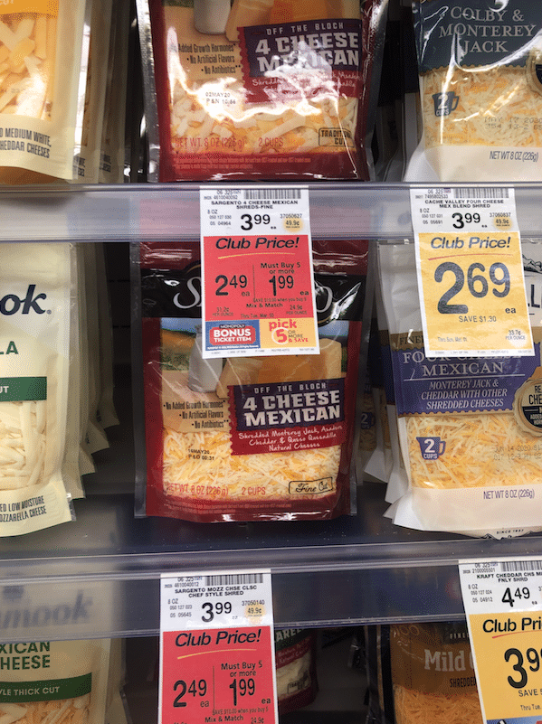 Sargento Cheese Just $1.49 With Coupon and Sale at Safeway - Super Safeway