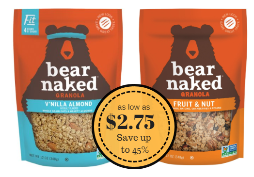 Bear Naked Granola Sale