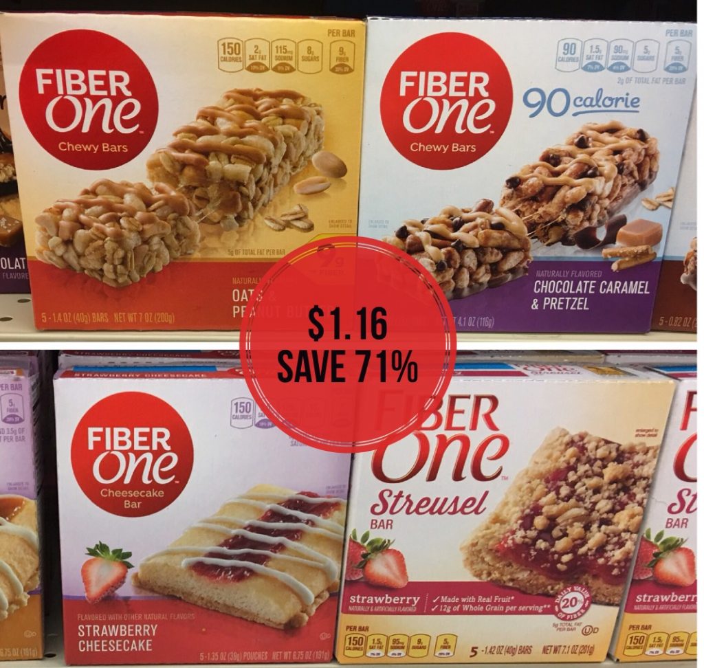 Fiber One Bars Just 1.16 at Safeway Save 71 Super Safeway
