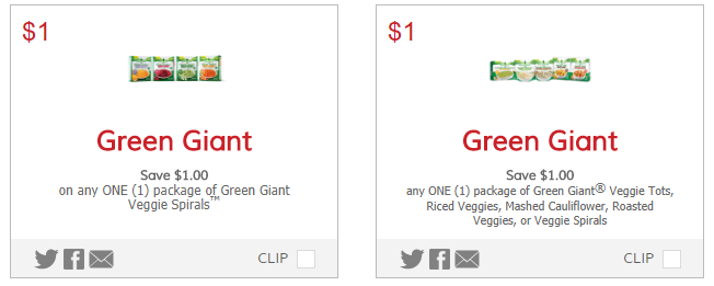 Green Giant coupons