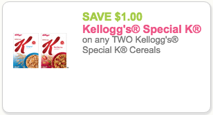 Kelloggs Special K Coupon