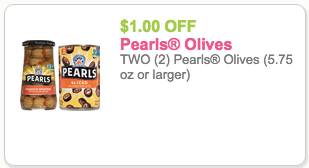 Pearls Olives Coupon