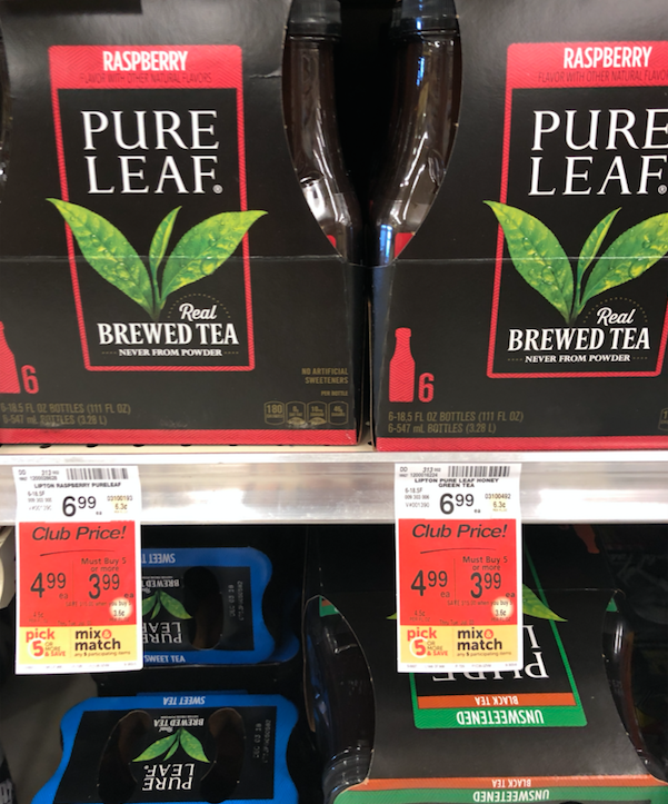 Pure Leaf Iced Tea Sale