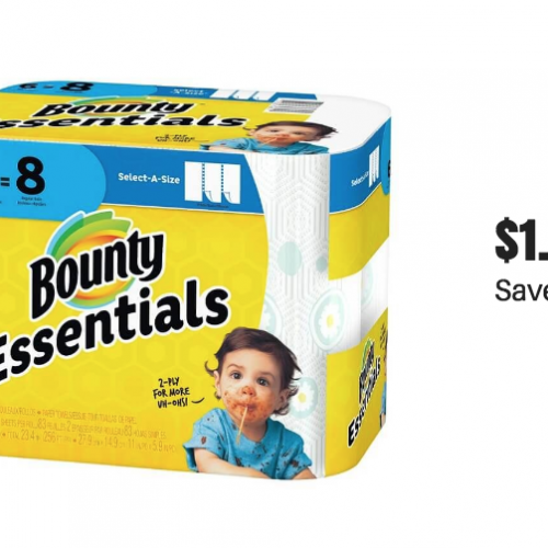 bounty essentials paper towels