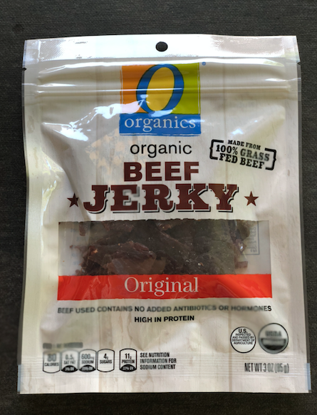 o organics beef jerky