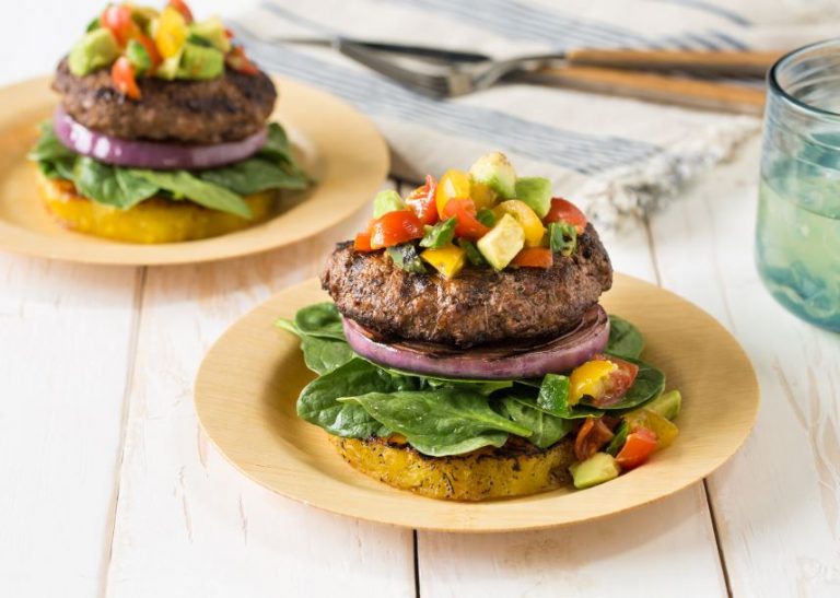 Grilled Pineapple Burger Super Safeway