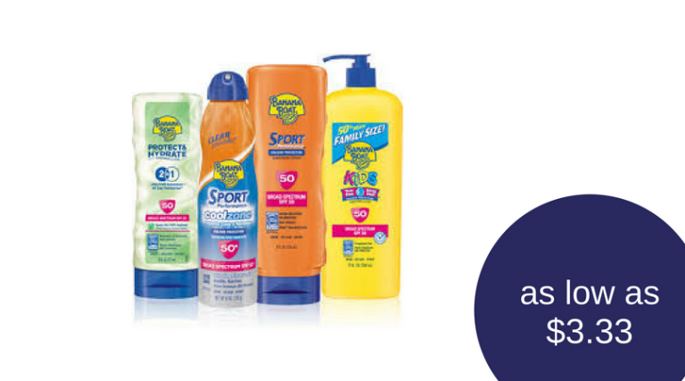 Banana Boat Coupon &amp; Sale - Pay as Low as $3.33 - Super Safeway
