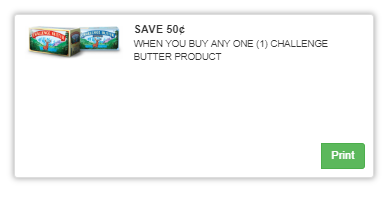 Challenge Butter Coupon