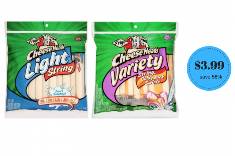 New Frigo Cheese Heads Coupons, Get 24 Ct. String Cheese for Just $3.99 ...