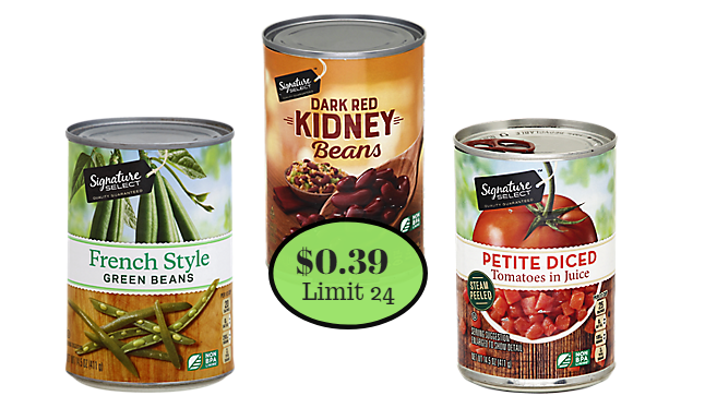 Signature Kitchen canned sale