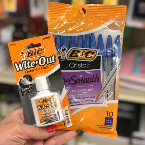 free Bic Pens at Safeway