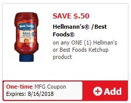 Best Foods coupon