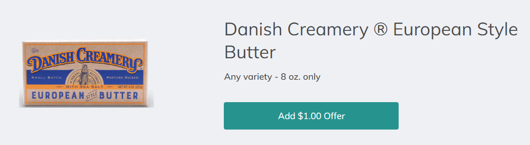 Danish Creamery Ibotta