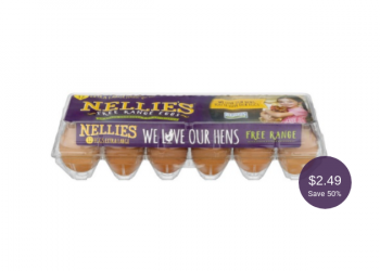Nellie’s Coupon – Only $2.49 for Free Range Eggs