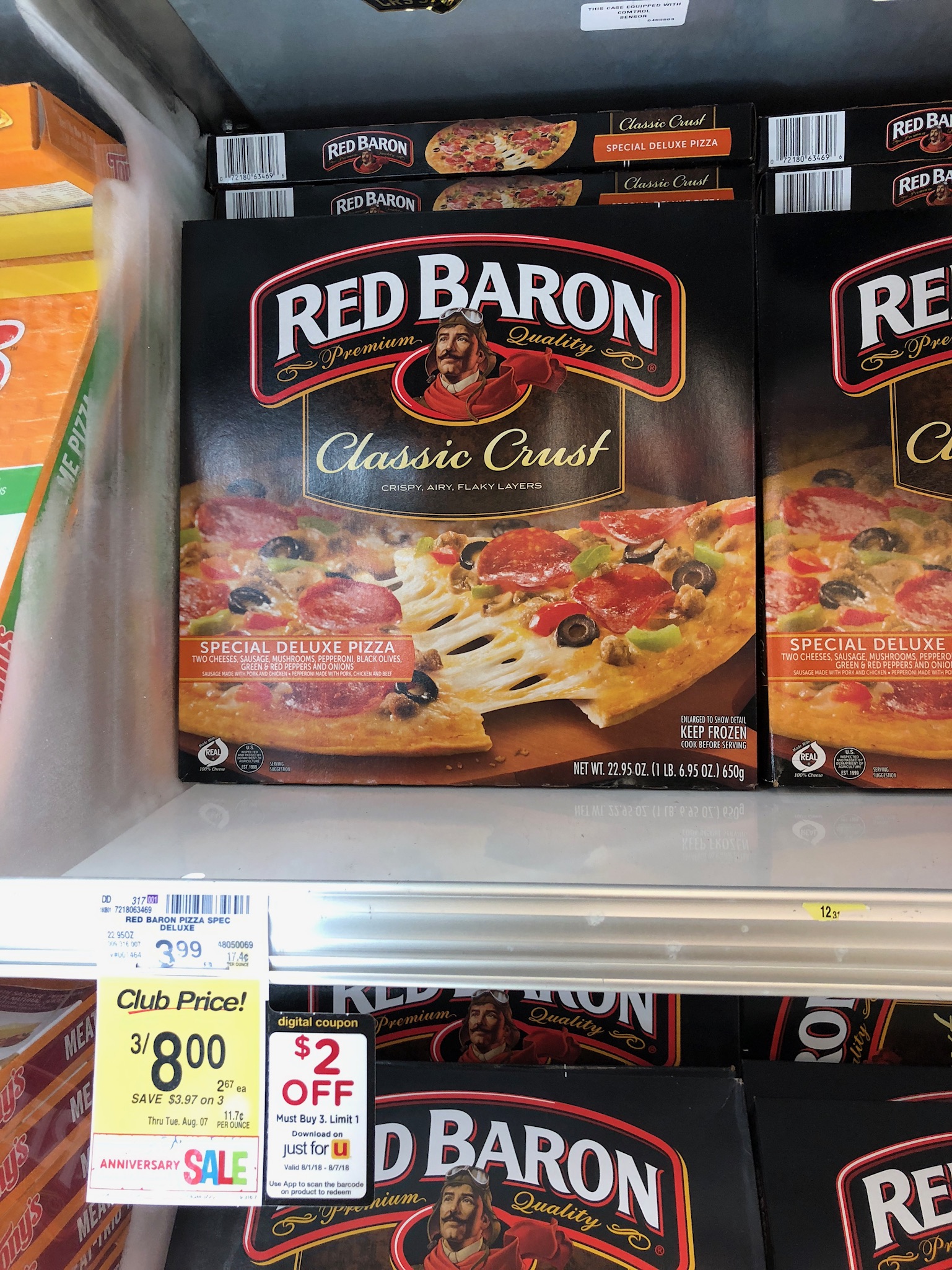 Red Baron Multiserve shelf