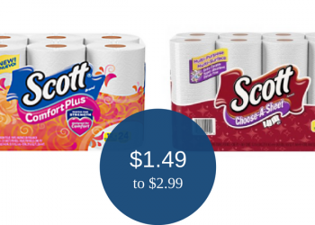 Scott Bath Tissue for as Low as $1.49 & Paper Towel for $2.99