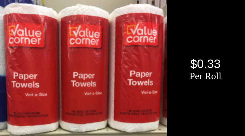 Value Corner Paper Towels