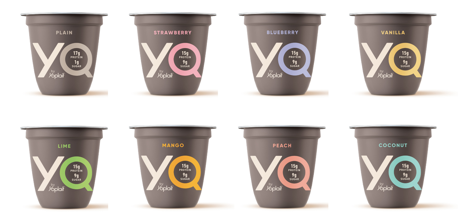 Yoplait YQ Yogurt flavors