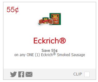 eckrich Smoked Sausage coupon