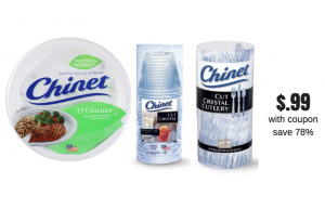 Stock up on Chinet Plates, Cups for $.99 and FREE Chinet Cutlery With ...
