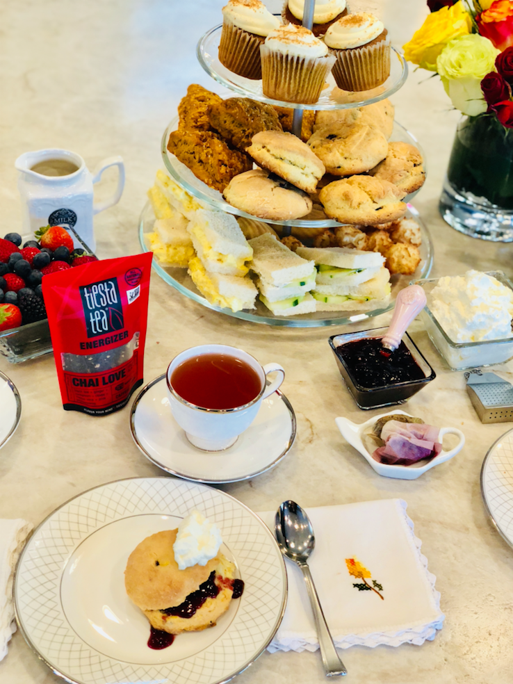 Hosting an afternoon tea party