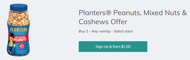 Planters Peanuts coupon
