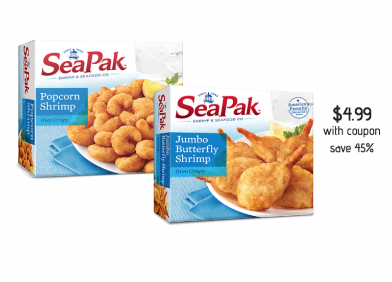 SeaPak Shrimp Sale and Coupon, Pay just $4.99 (Reg. $8.99) - Super Safeway