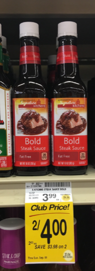 Signature SELECT Steak Sauce