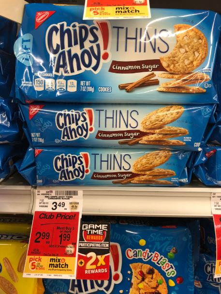 HOT New Chips Ahoy Thins Coupon &amp; Sale - Pay just $.99 - Super Safeway