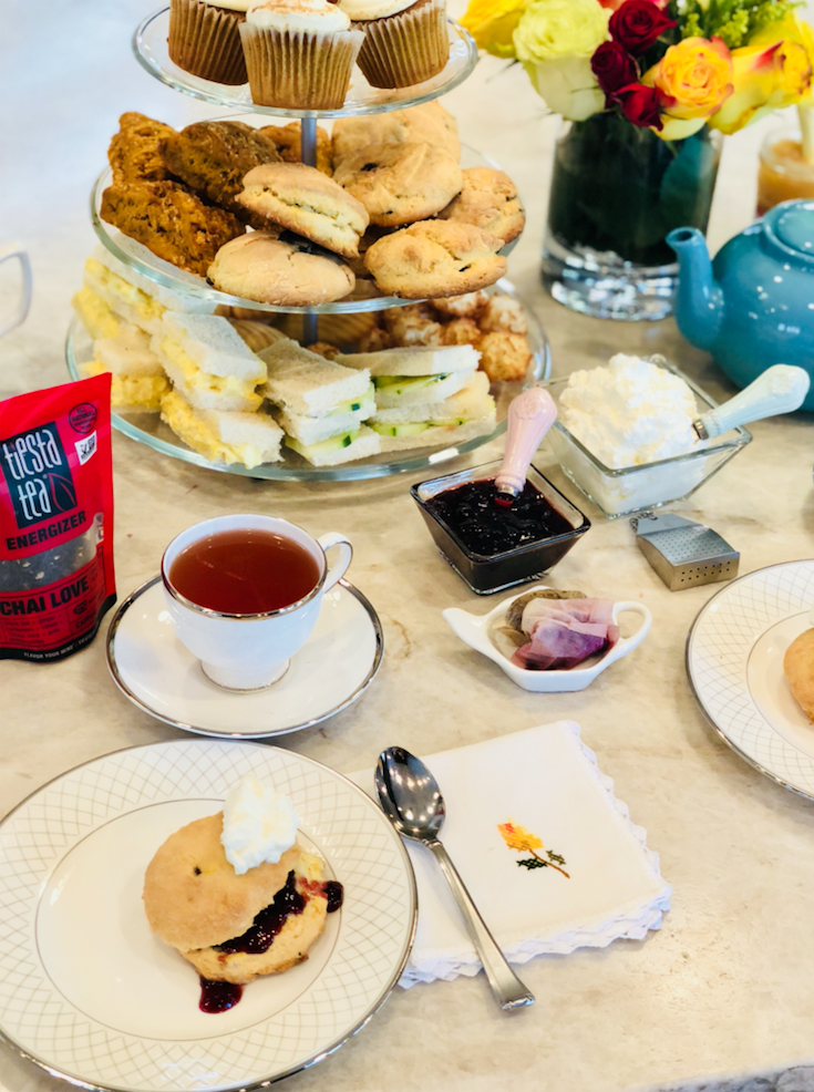 food for an afternoon tea party