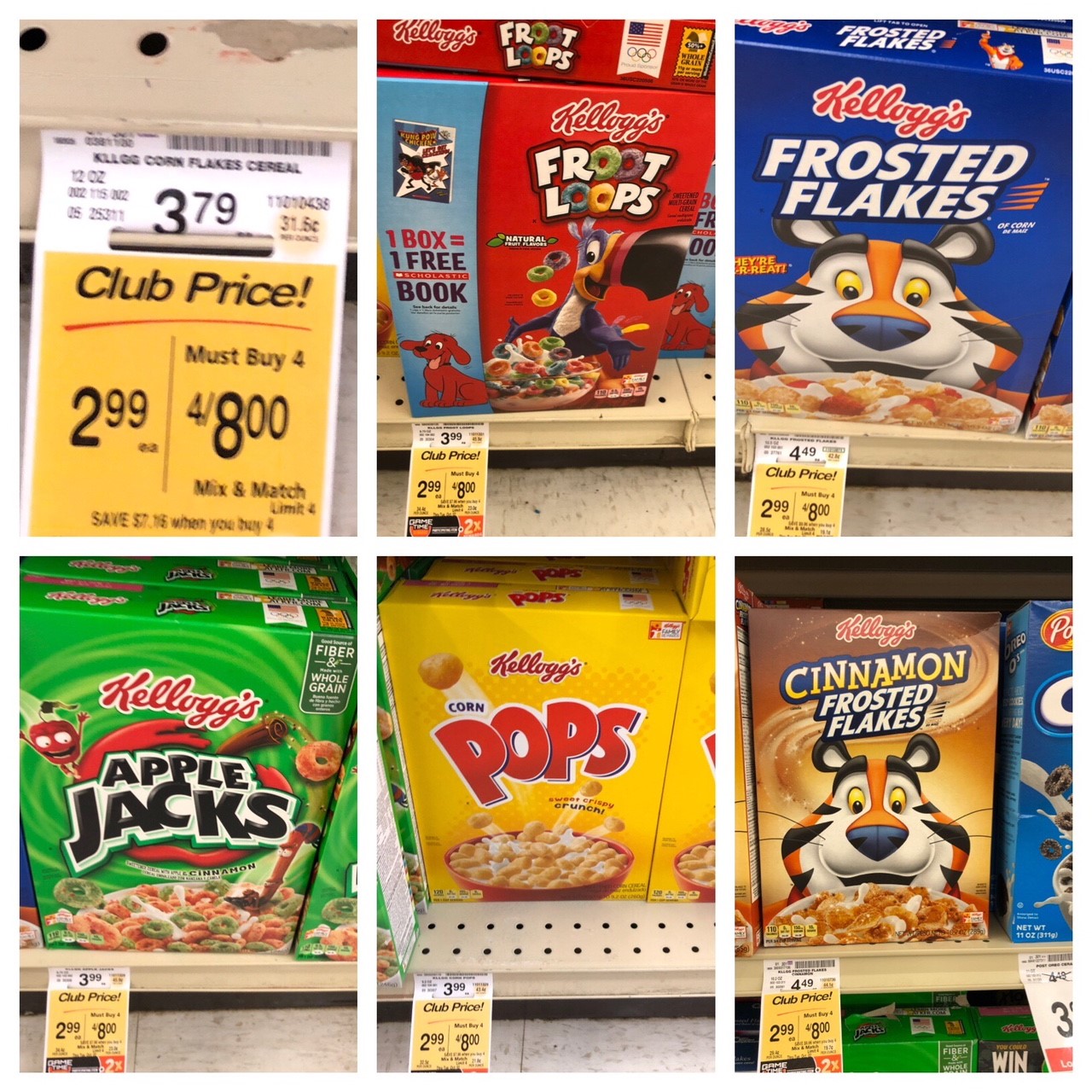 kelloggs cereal and free coffee sale